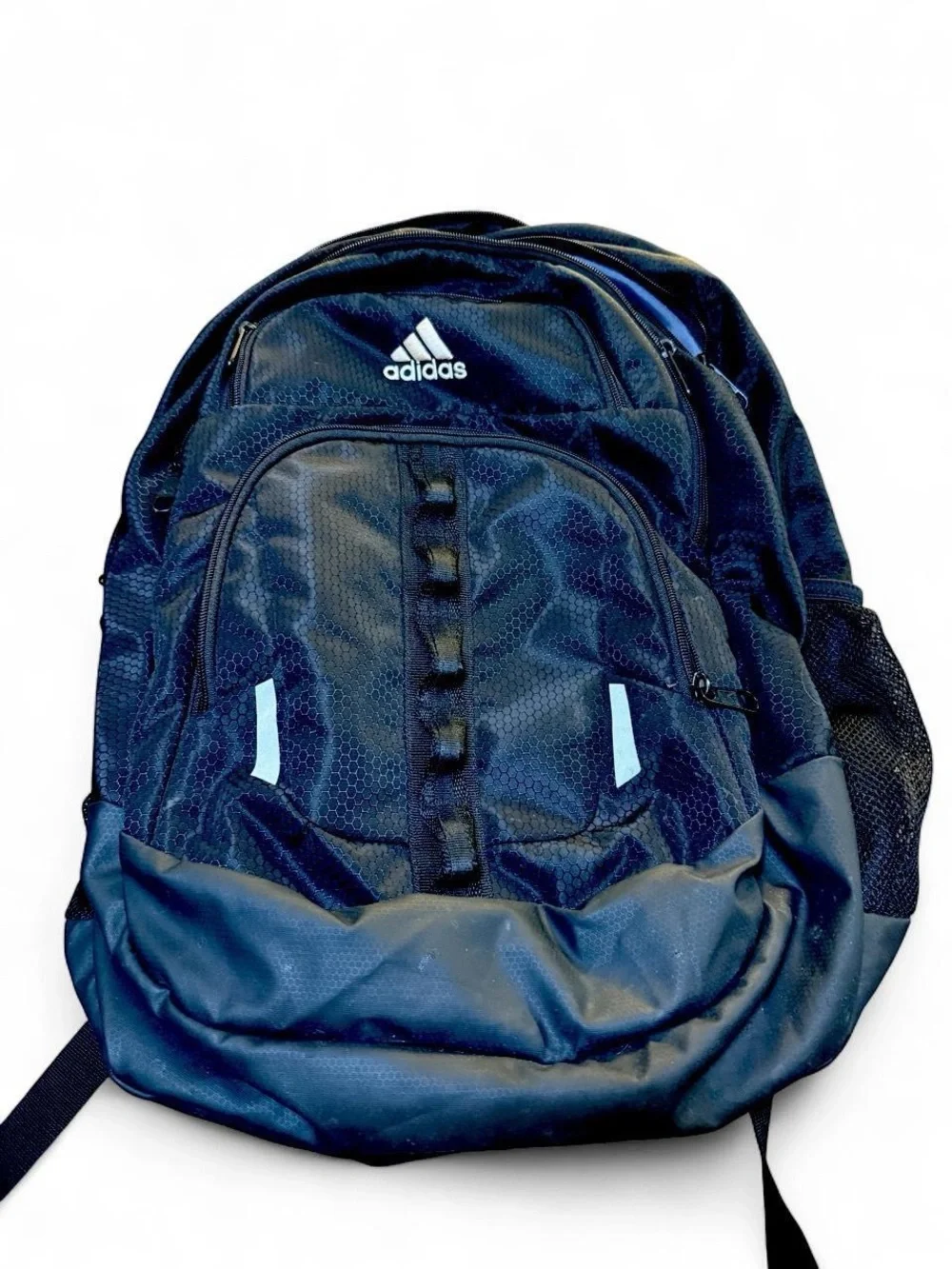 adidas Black Men's Multi‑Pocket Backpack